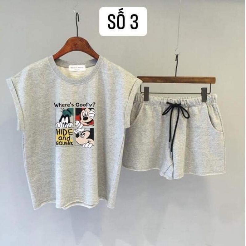 Set bộ mickey . Hết hàng.