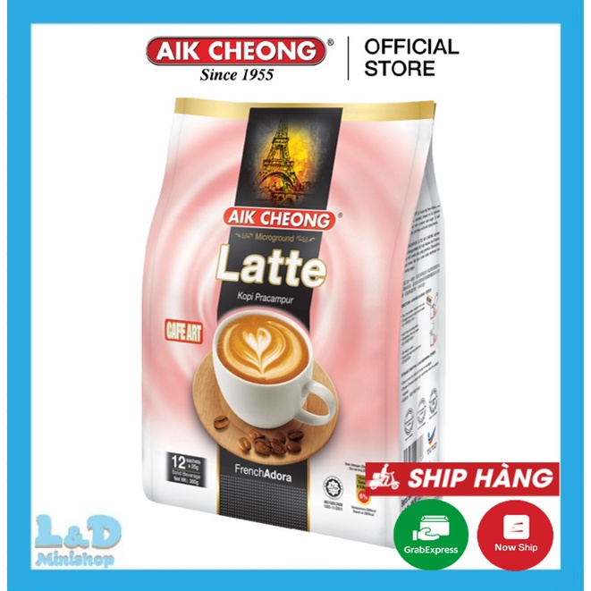[hàng chính hãng]Cà phê Latte aik choeng Malaysia