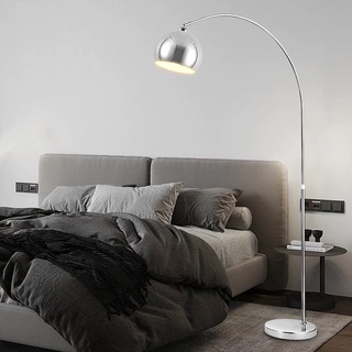 Đèn sàn sang trọng kiểu Ý ánh bạc Cake Droplight phong cách Bắc Âu