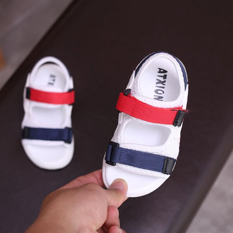 Sandal mềm mại chống trơn trượt thời trang mùa hè cho bé trai / gái