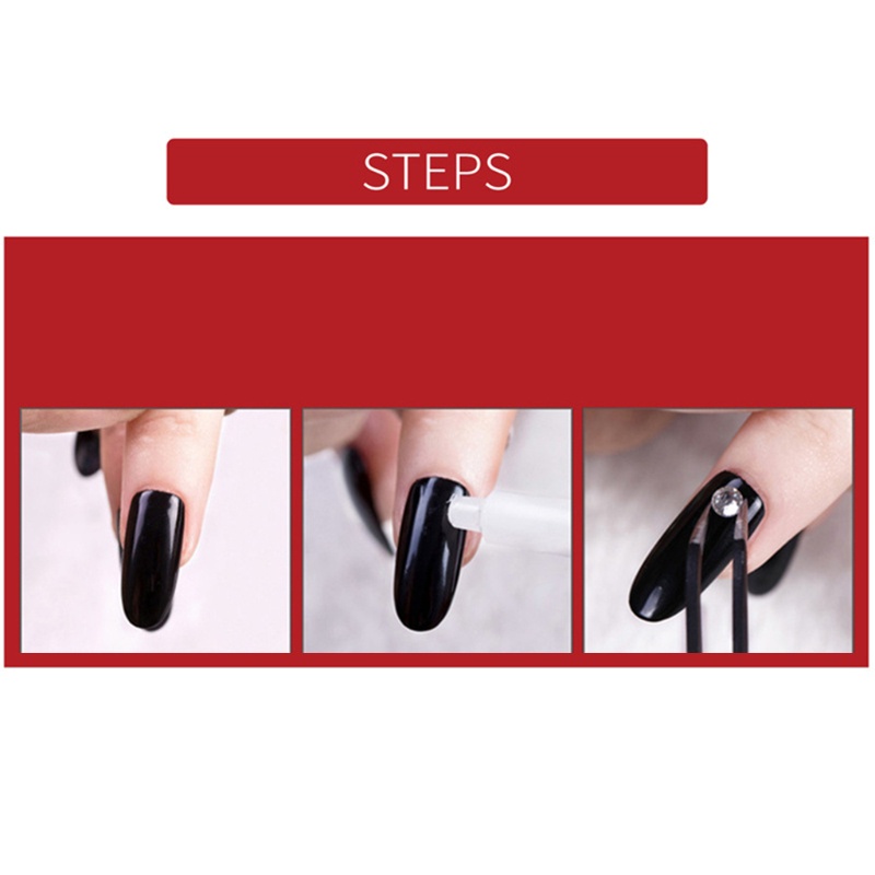 1 Hộp Phụ Kiện Trang Trí Móng Tay 3D Chủ Đề Giáng Sinh