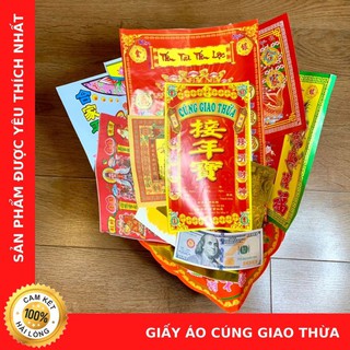 Giấy Áo Cúng Giao Thừa - Giá Rẻ - Cửa Hàng Vàng Mã Đồ Thờ Cúng Chú Sa Di Hoan Hỉ