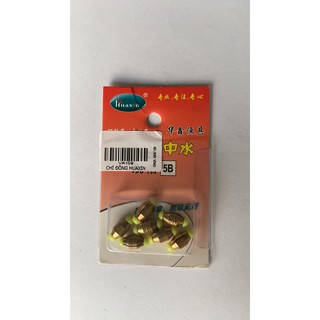 CHÌ ĐỒNG KẸP ISO CÂU CÁC SIZE TỪ 0.6 ĐẾN 5B.