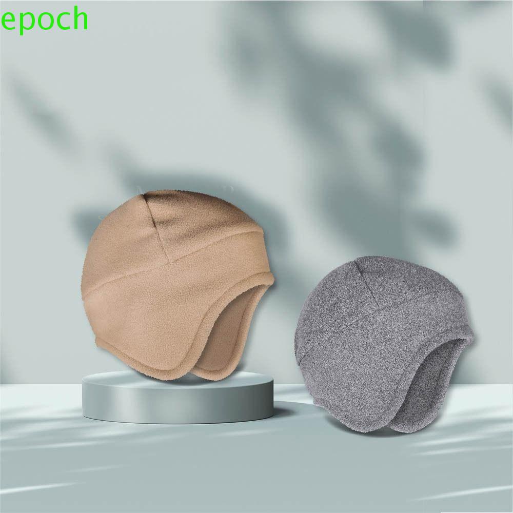 Epoch Mũ Beanie Vải Lông Cừu Che Tai Chống Gió Mùa Đông Cho Nam