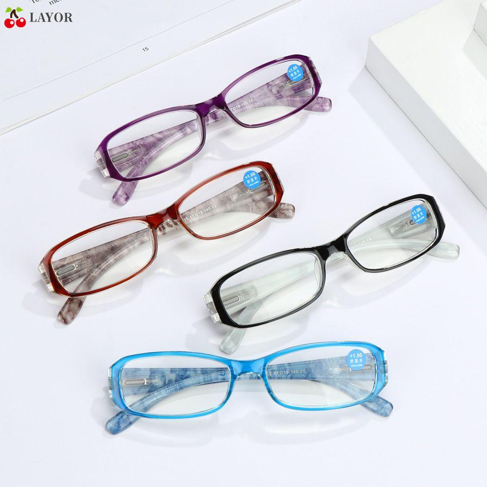 Mắt Kính Đọc Sách Gọng Siêu Nhẹ Chống Ánh Sáng Xanh Phong Cách Vintage Thời Trang Cho Nữ