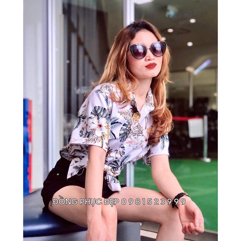 [BIG SALE] Bộ sơ mi trái cây màu trắng, đồng phục nhóm đi biển, team building, chụp ảnh kỷ yếu | BigBuy360 - bigbuy360.vn