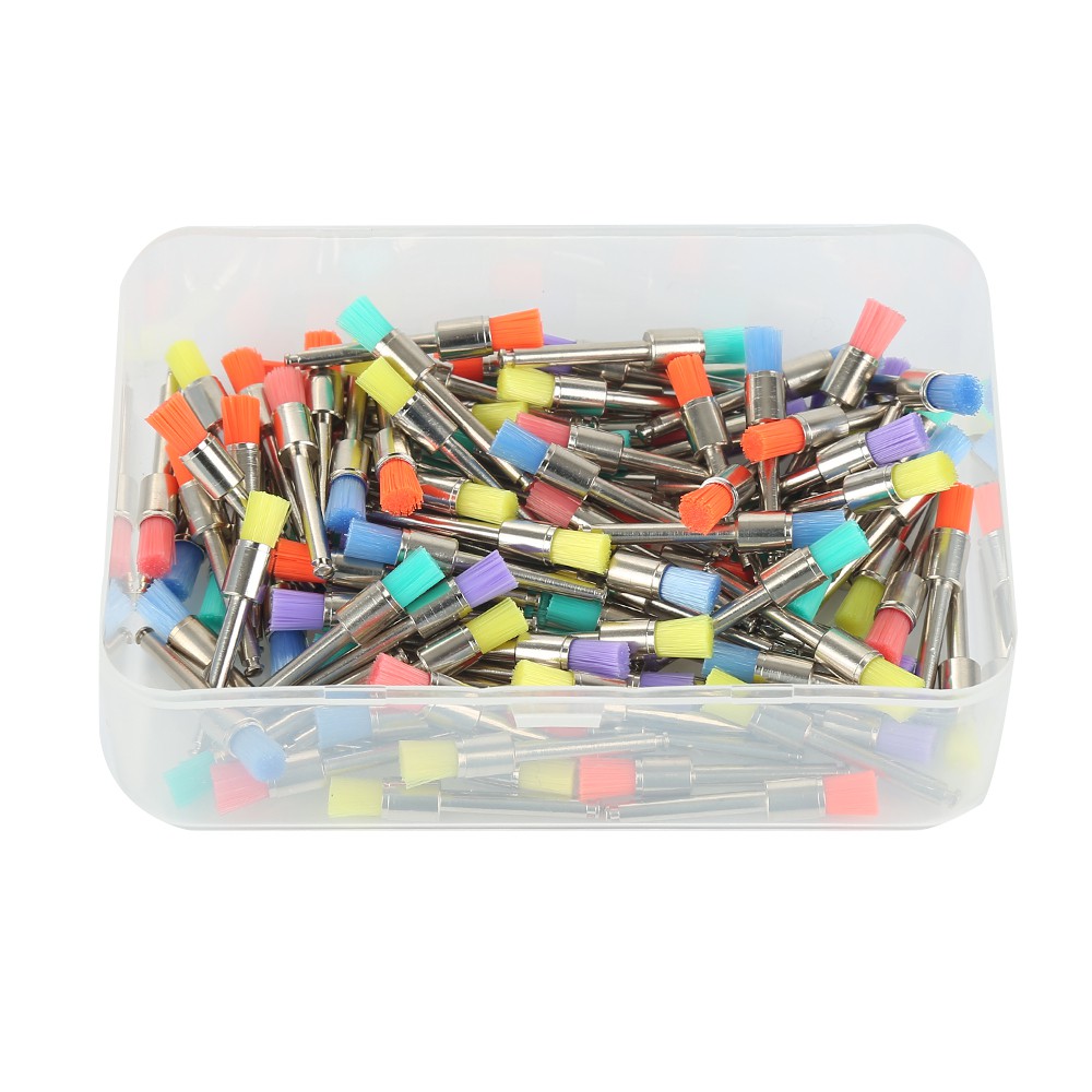 Set 100 cọ đánh bóng răng tiện dụng