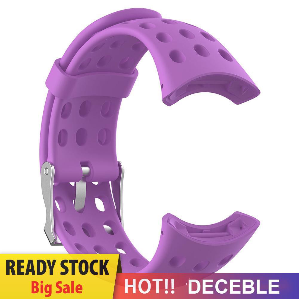 Deceble Silicone Bracelet Strap Watchband for SUUNTO M1 M2 M4 M5 M Series for Male