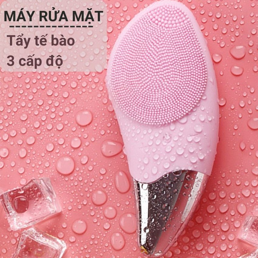 Máy massage rửa mặt cầm tay mini FOREVER đa năng công nghệ siêu âm sạch bụi bẩn bã nhờn kiểu dáng sang trọng Angola