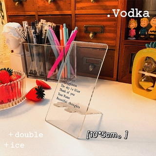 W&G Chân đế điện thoại di động trong suốt chân đế acrylic