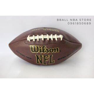 Quả bóng bầu dục da nguyên quả , k chóc k nổ da cam kết hàng hãng ✔️✔️