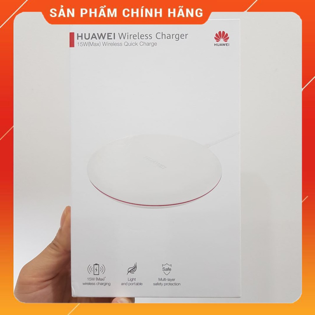 [FULLBOX] Sạc Nhanh Không Dây Huawei CP60 ✅Sạc Nhanh 15W✅ Hàng Chính Hãng