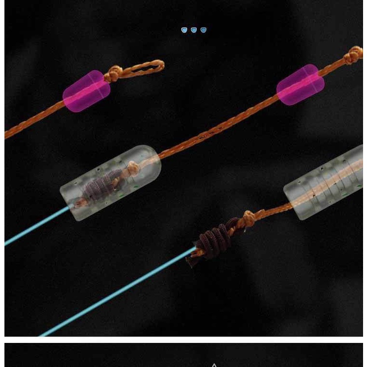 Trục Câu Đài Săn Hàng Aohu Cao Cấp Dây Trục Buộc Sẵn Size 5m4 Đến 9m