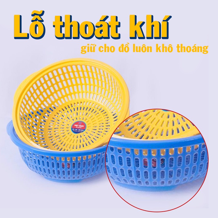 Rổ tai đựng rau, hoa quả Việt Nhật tiện dụng (MS: 3501) – Buôn rẻ 01402