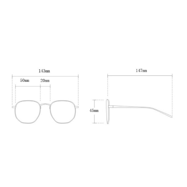 Kính Mát Retro Phong Cách Hàn Quốc Dành Cho Nam Và Nữ | BigBuy360 - bigbuy360.vn
