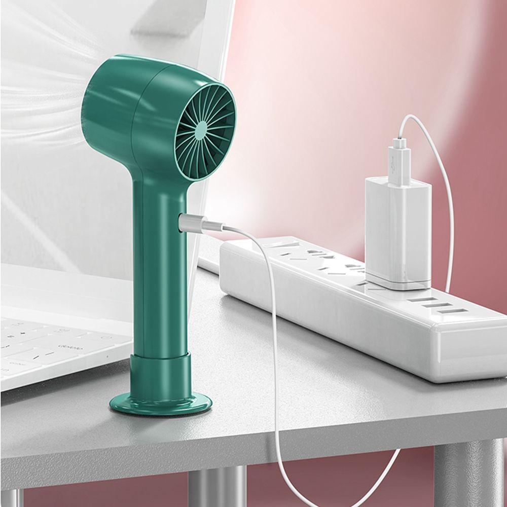 Quạt Cầm Tay Mini Chạy Bằng Pin Dùng Cho Văn Phòng