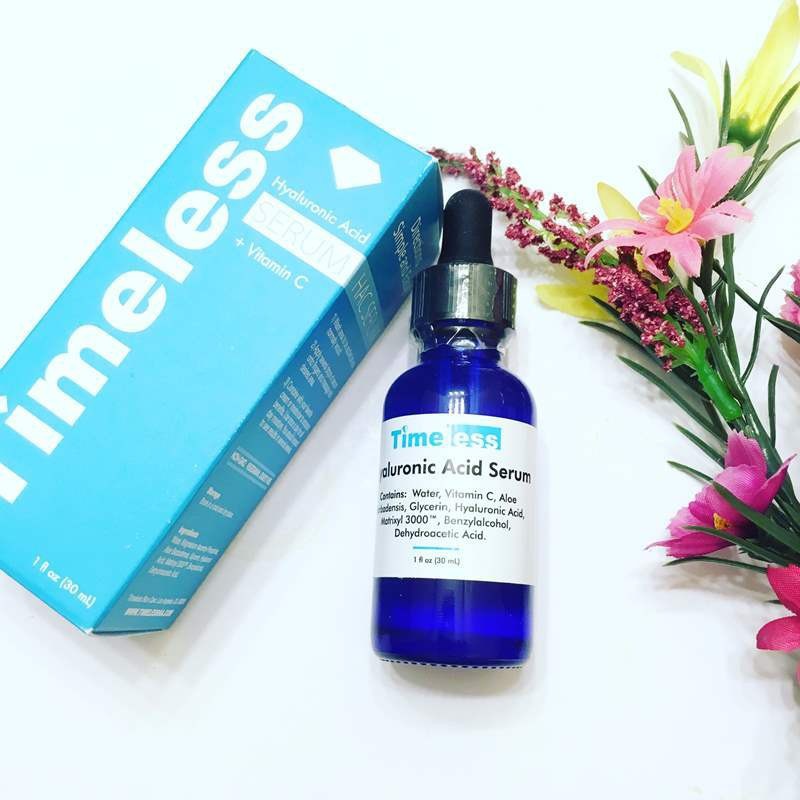 [MẪU MỚI] Serum Timeless HAC Hyaluronic Acid + Vitamin C cấp nước, sáng da, mờ thâm