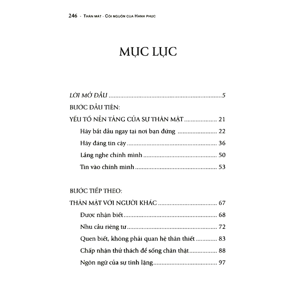 Sách Thân Mật Cội Nguồn Của Hạnh Phúc (Tái Bản 2020)