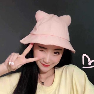 NÓN BUCKET NỈ TAI MÈO [ CÓ SẴN - ẢNH THẬT ]