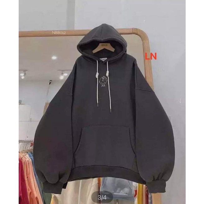 Áo hoodie em bé giữa ngực DA6