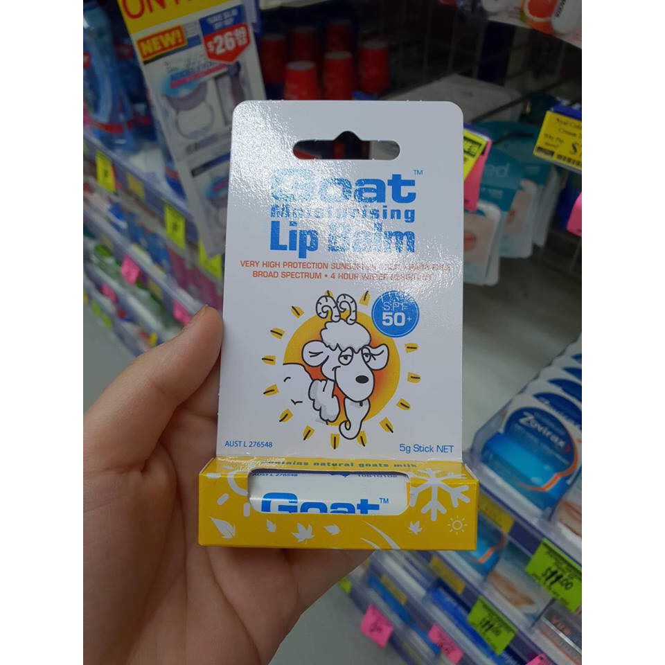 Son dưỡng Goat thơm kẹo sữa bò SPF 50+ (Bill Úc) | BigBuy360 - bigbuy360.vn