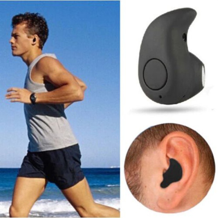 Tai nghe bluetooth S530 nhét tai V4.1 ear-pod siêu nhỏ có nghe nhạc