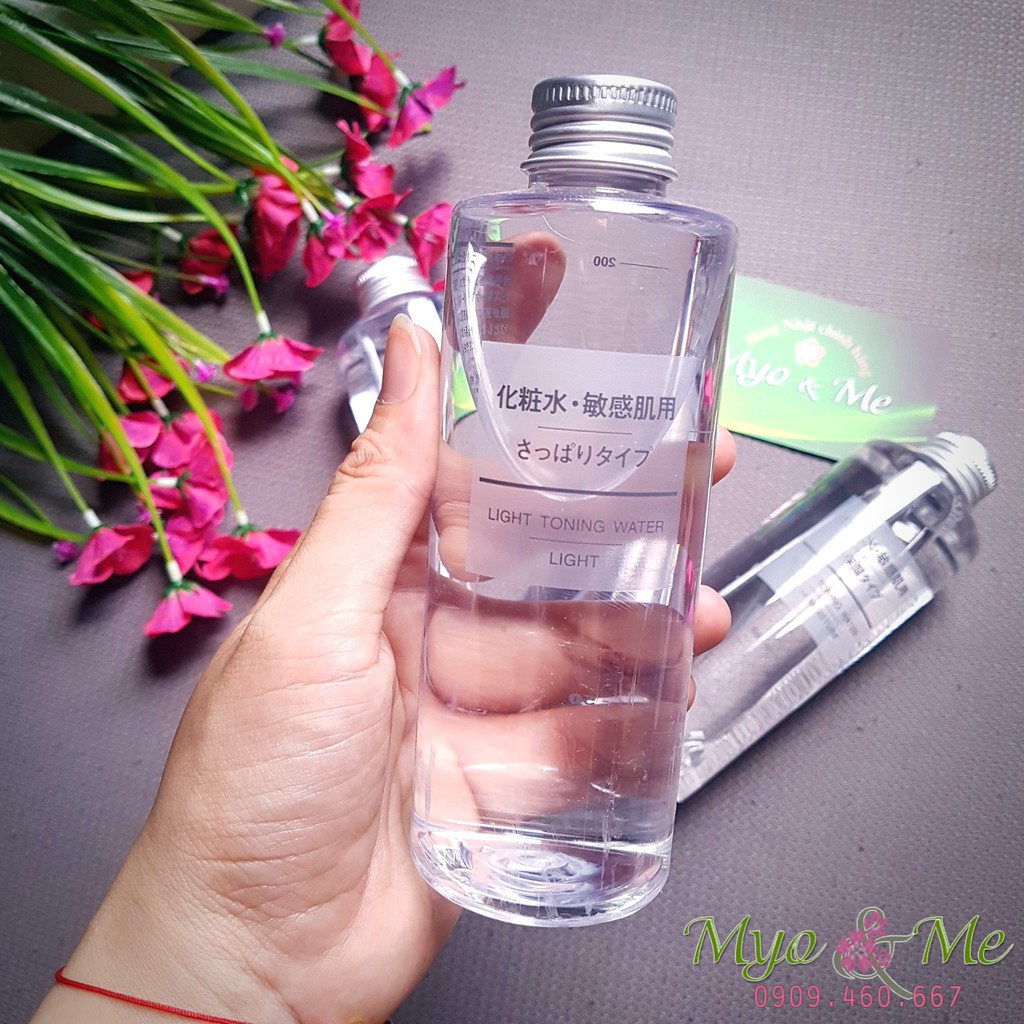 Toner Muji / Nước hoa hồng Muji Nhật Bản, Muji Light Toning Water 200ml