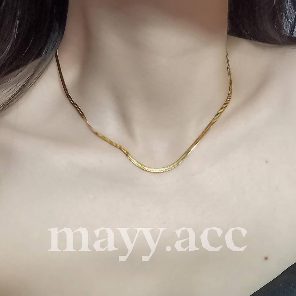 DÂY CHUYỀN MỲ DẸP (Titanium Jewelry)