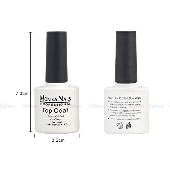 Base,Top Coat  Chai Trắng