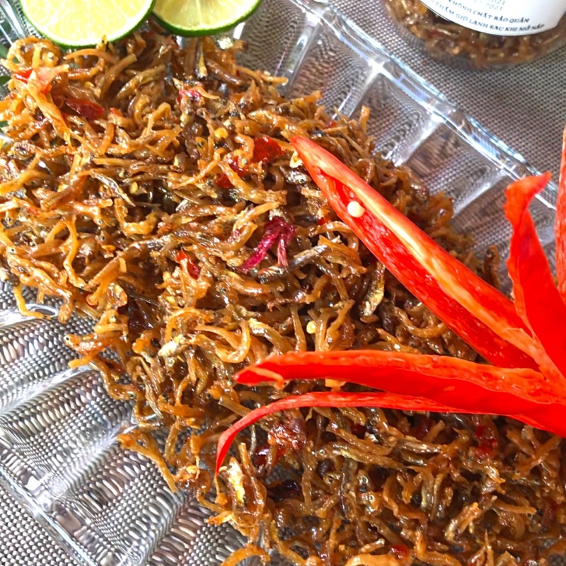 (Hàng mới) CÁ CƠM LOẠI 1 CHIÊN GIÒN SỐT MẮM NGON 200G/ 1HỦ | BigBuy360 - bigbuy360.vn