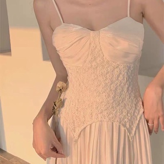 Váy 2 dây công chúa chất vol oganza
