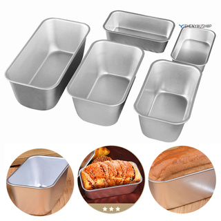Khuôn Nướng Làm Bánh Mì Không Dính Hình Chữ Nhật Bằng Hợp Kim Nhôm