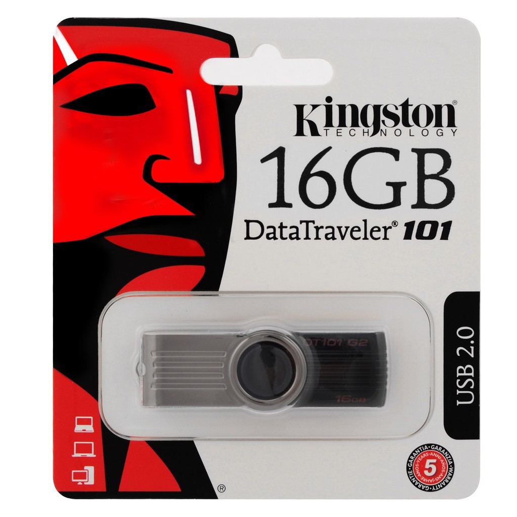 USB Lưu Dữ Liệu 16G Kingston DT101 | WebRaoVat - webraovat.net.vn