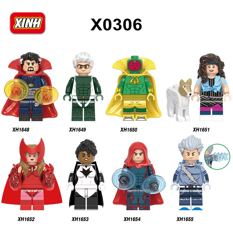 Mô Hình Nhân Vật Siêu Anh Hùng Mera Đen Trong Avengers