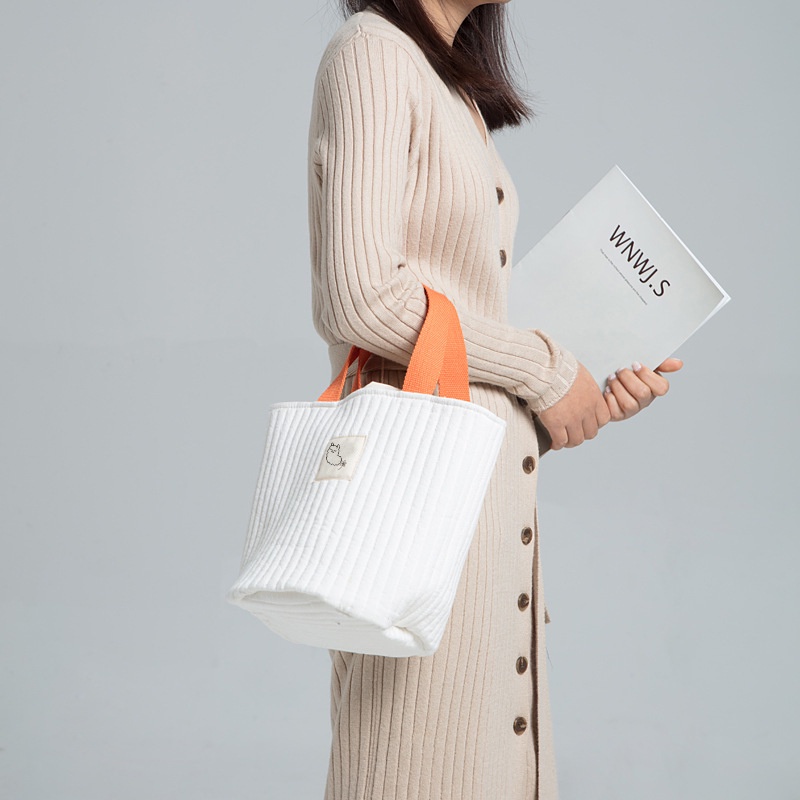 Túi ENVIROSAX vải canvas dây rút dáng tròn nhỏ xinh sành điệu