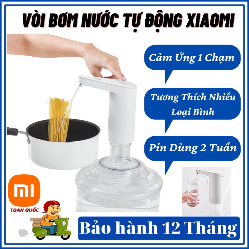 Vòi nước tự động xiaomi Vòi nước cảm ứng xiaomi, bơm nước siêu nhanhBảo hành 12 tháng