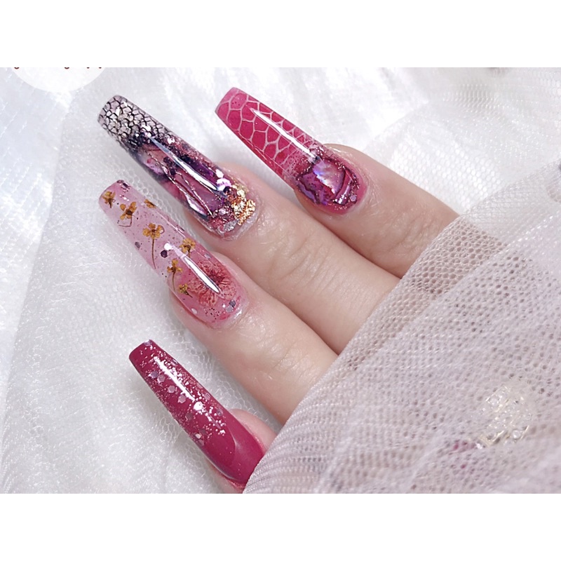 Móng nối fom thang dài