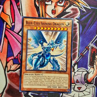 Thẻ bài Yugioh chính hãng | Blue-eyes Shining Dragon | DPRP Common.