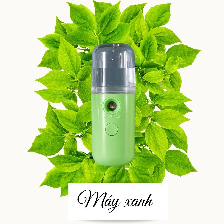 Máy Phun Sương Xịt Khoáng Mini Nano Cầm Tay Đèn Led Cung Cấp Tạo Độ Ẩm