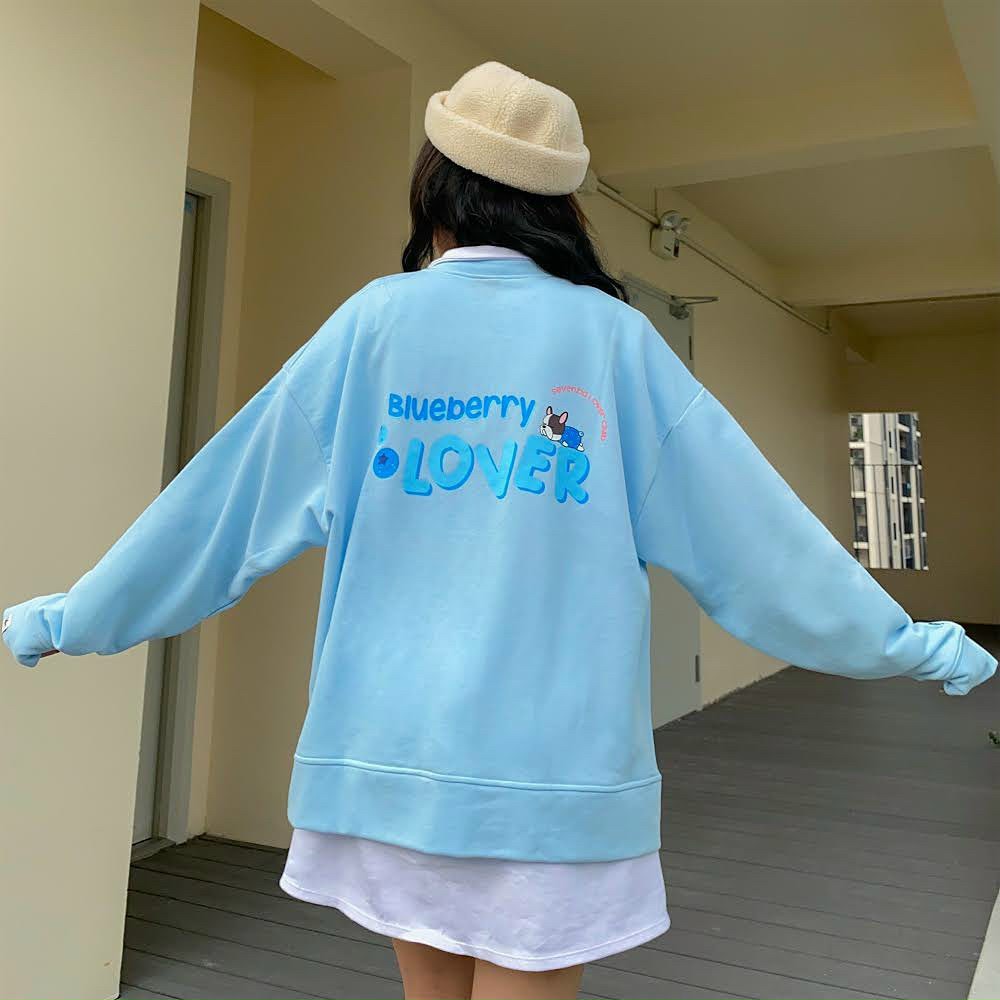 Áo Khoác  Hoodie nam nữ Chống Bụi Thêu Hình  Nỉ Form Rộng Có Nút Cài Unisex Ulzzang