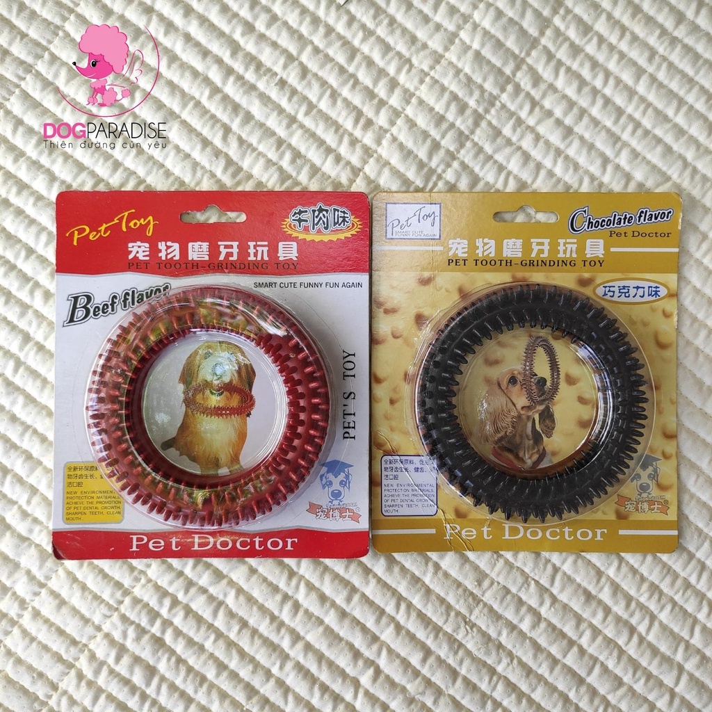 Đồ chơi làm sạch răng miệng đa năng cho thú cưng Pian Pian size S chu vi 11.5cm - Dog Paradise