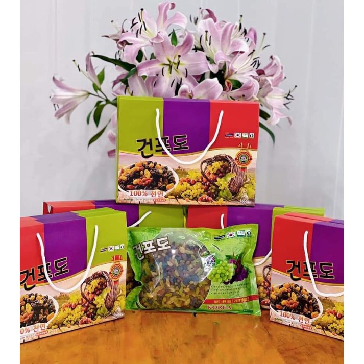 Nho khô Hàn Quốc Cao cấp