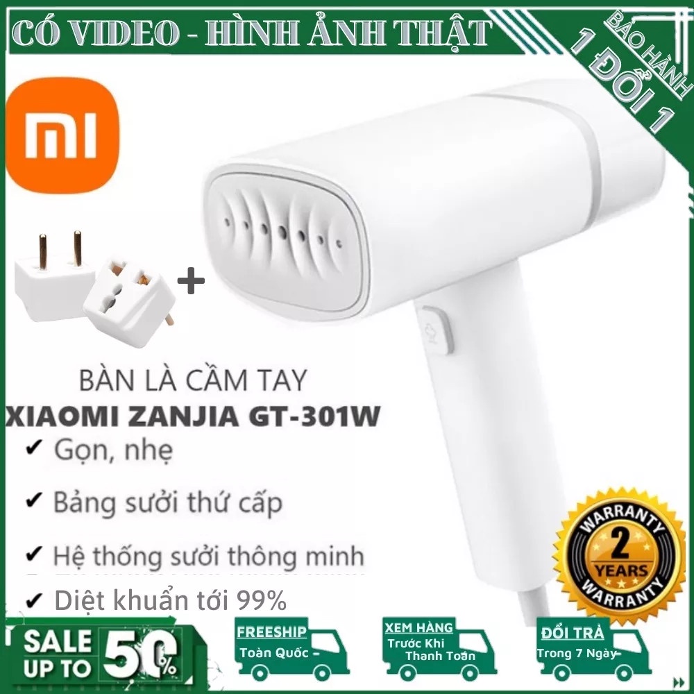Bàn Ủi Hơi Nước Xiaomi Gt-301W - Bàn Là Hơi Nước Cầm Tay Công Xuất 1200W Mạnh Mẽ Nhỏ Gọn Dễ Dàng Sử Dụng