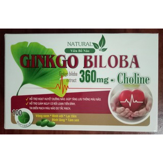 Viên Bổ Não Ginkgo Biloba 360