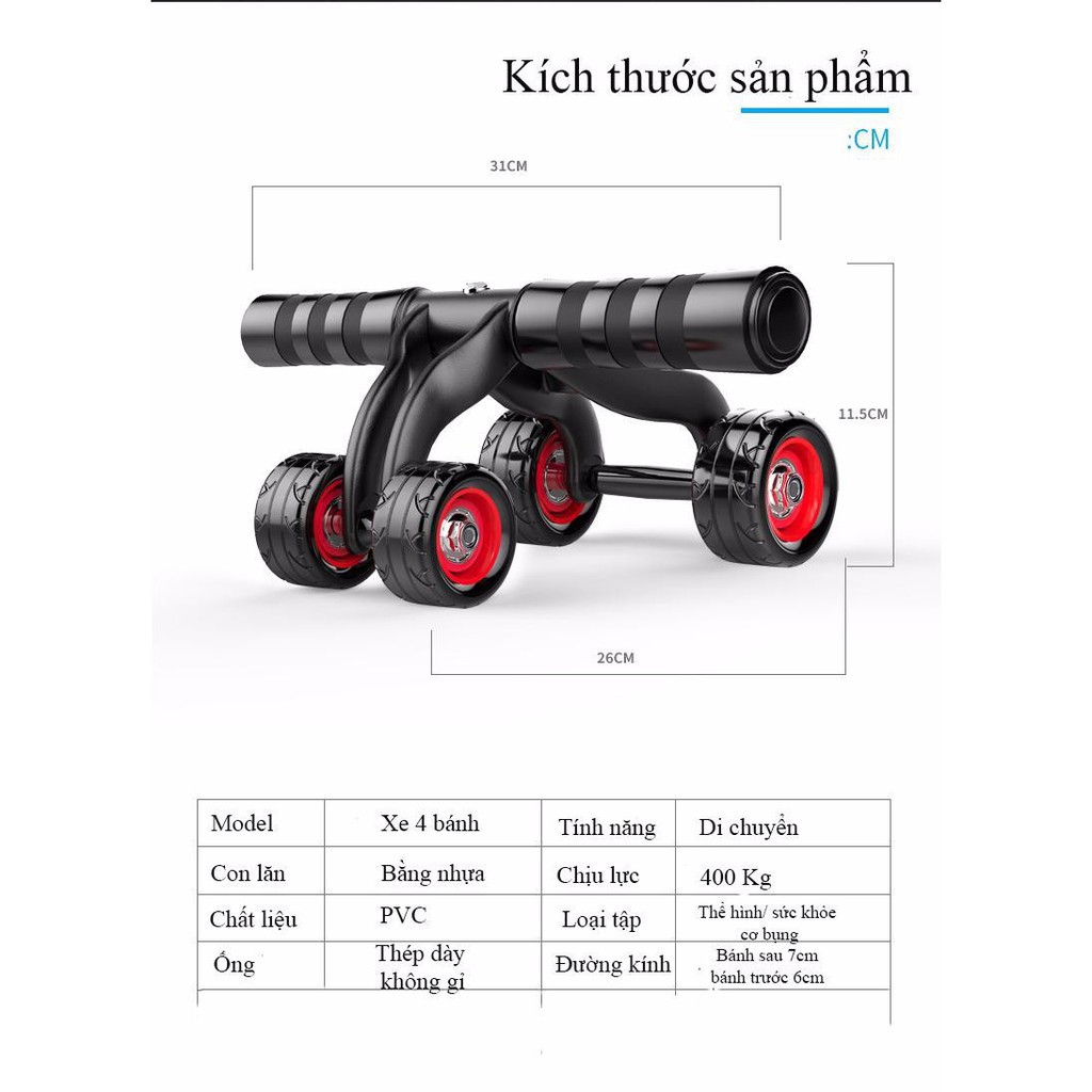 CON LĂN BỐN BÁNH