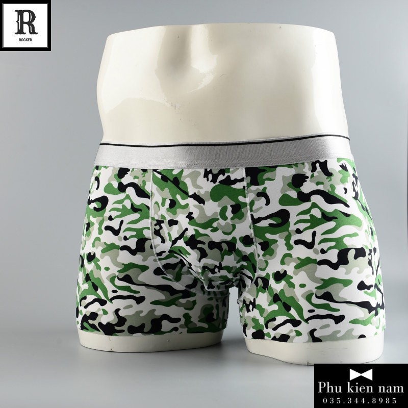 HỘP 4 Quần lót THUN LẠNH Quân sịp nam boxer Hoạt Hình S083