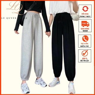 Quần ống rộng dáng jogger bo gấu nỉ da cá siêu Hot,Quần Jogger SPUN 4 Màu Ulzzang Unisex mã xmtk133