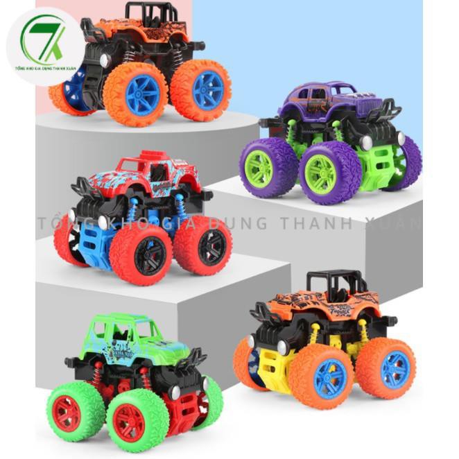 Xe quái xế baby bus, xe ô tô địa hình buggy,monster truck, cho bé học phân biệt màu sắc