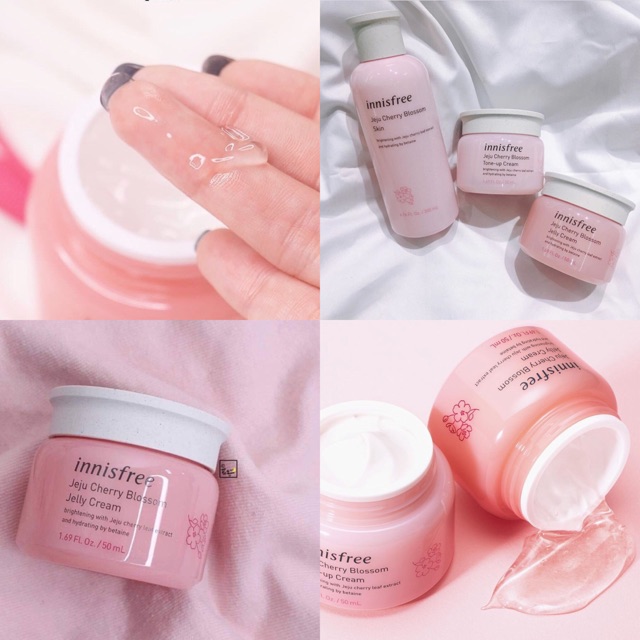 Kem Dưỡng Ẩm Dạng Gel Innisfree Jeju Cherry Blossom Jelly Cream