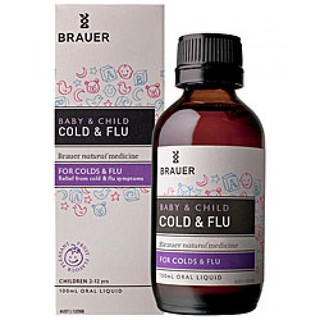 Si ro phòng ngừa và điều trị cảm cúm Brauer coldflu